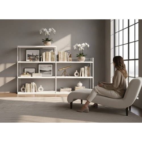 KONSOLA - REGAŁ BIAŁA  SKD-362